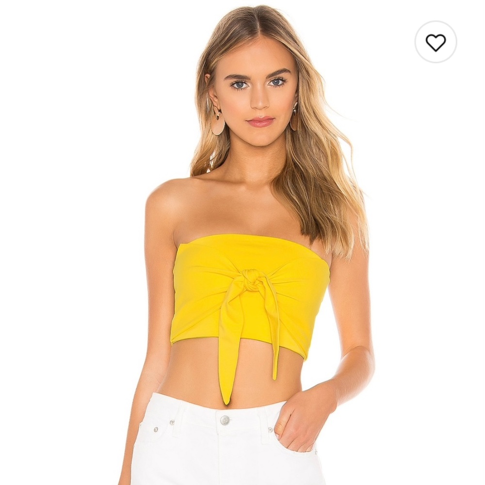 Superdown Marina  Cropped Tube Top